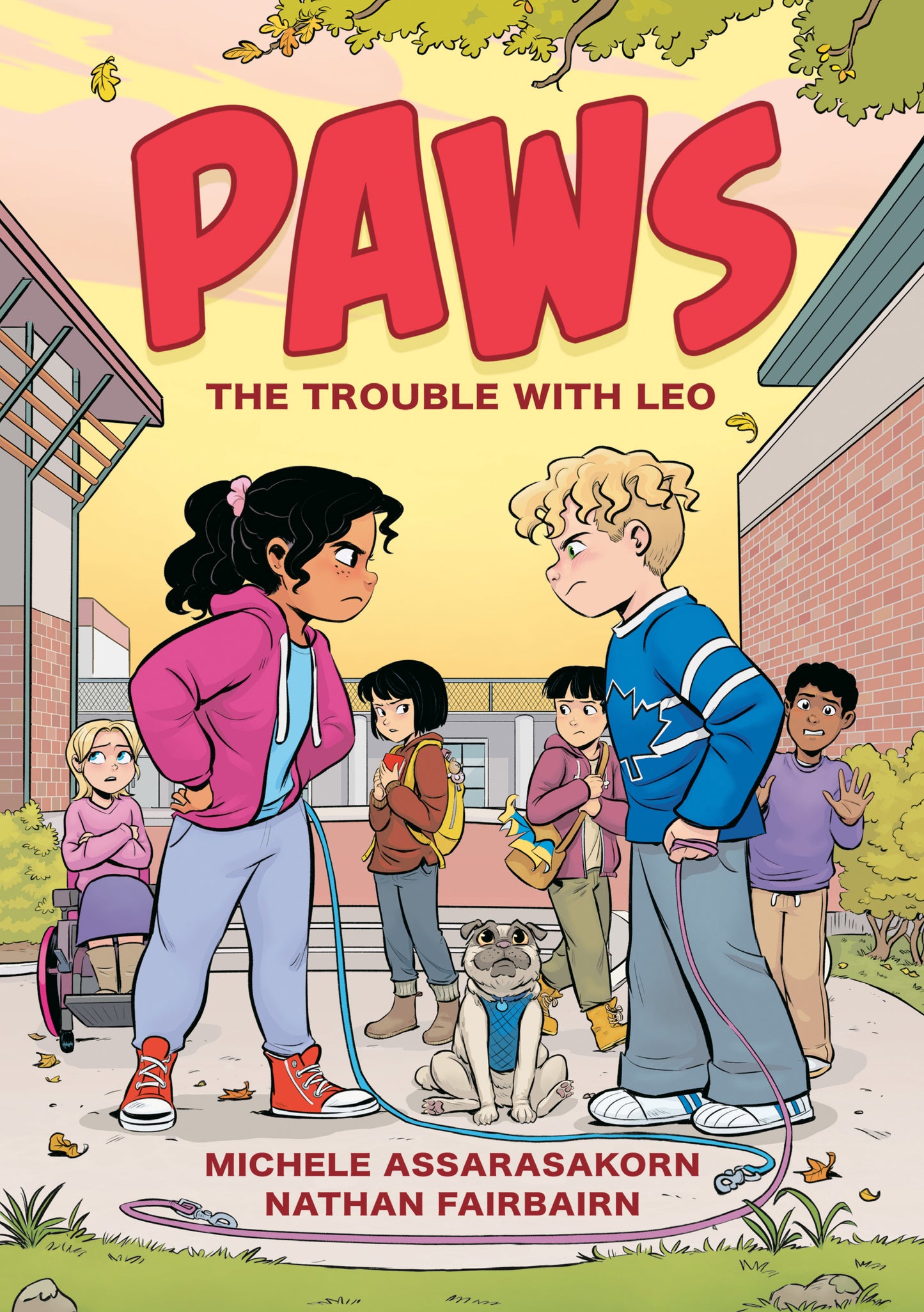 PAWS: The Trouble with Leo - A Graphic Novel (PAWS) (Book:5)