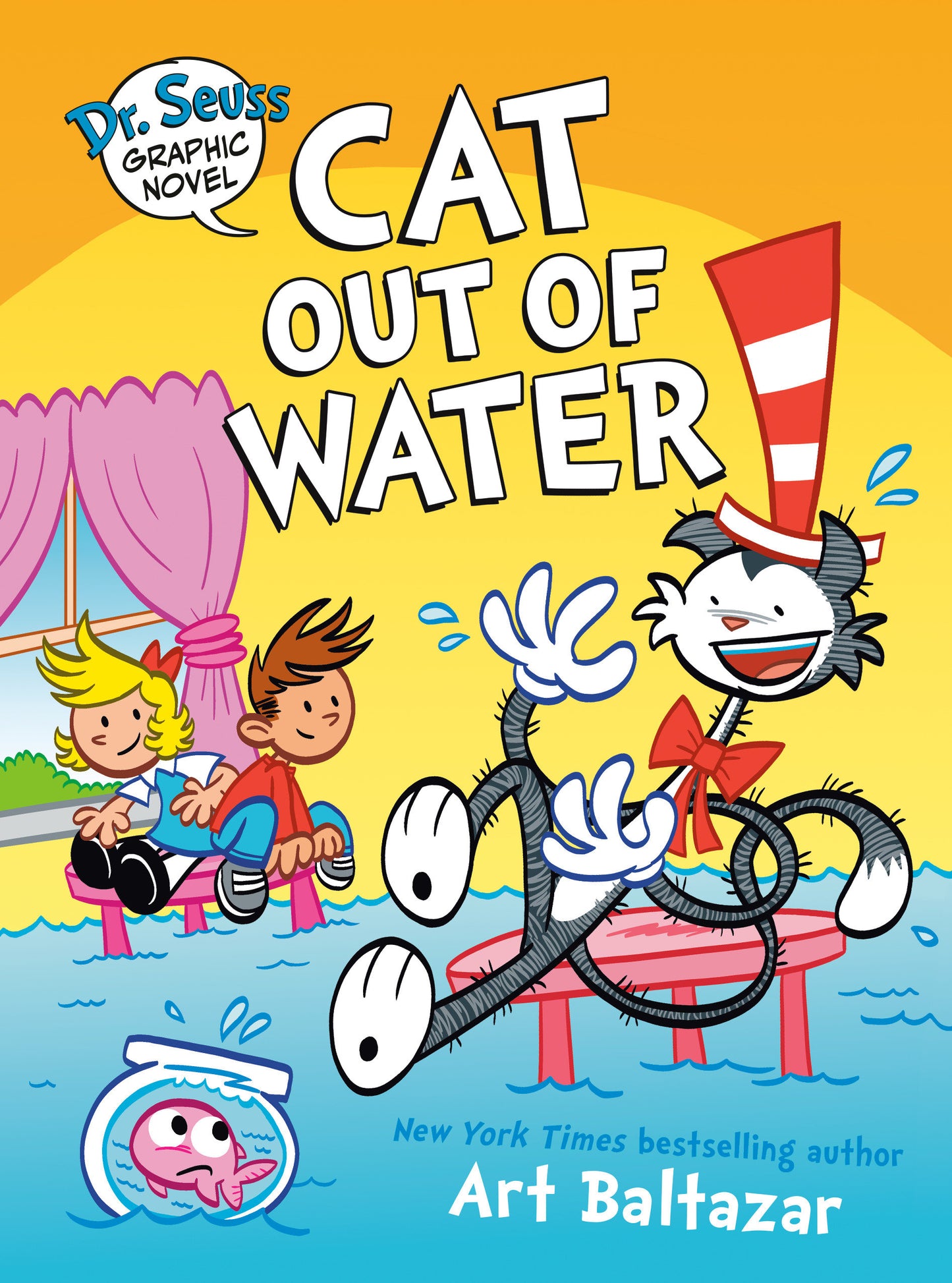 Dr. Seuss Graphic Novel: Cat Out of Water - A Cat in the Hat Story (Dr. Seuss Graphic Novels)