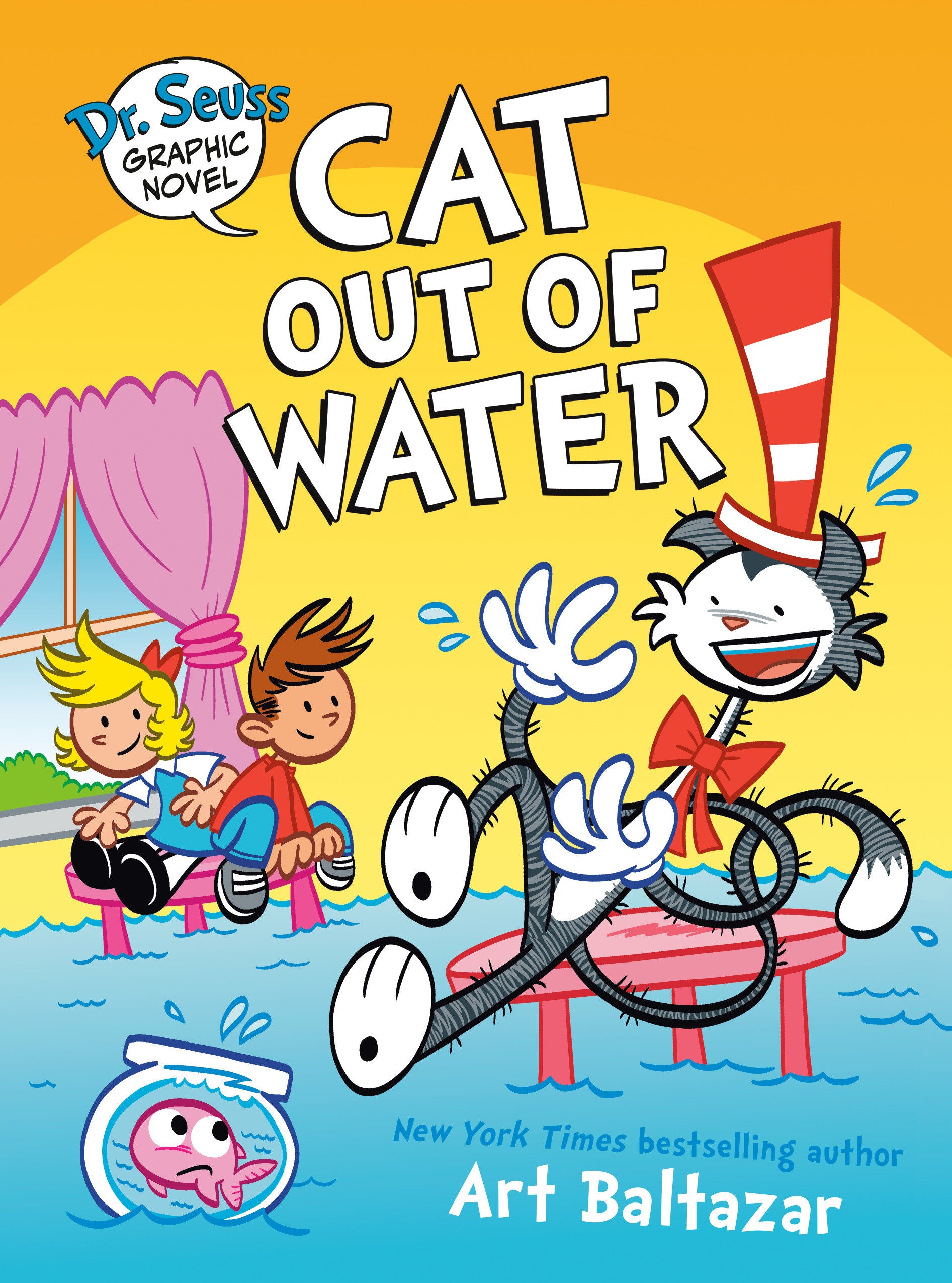 Dr. Seuss Graphic Novel: Cat Out of Water - A Cat in the Hat Story (Dr. Seuss Graphic Novels)