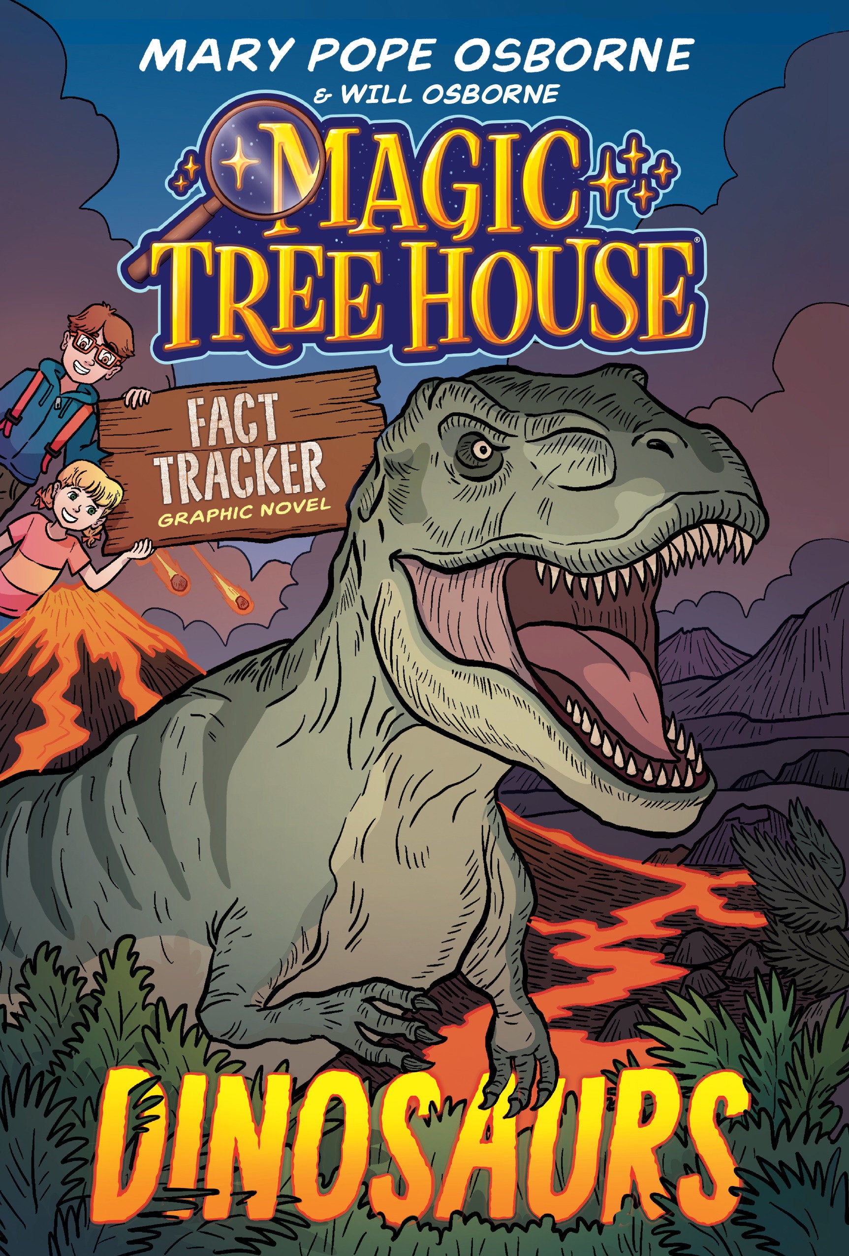 Magic Tree House Fact Tracker Graphic Novel: Dinosaurs (Magic Tree House Fact Tracker Graphic Novels) (Book:1)