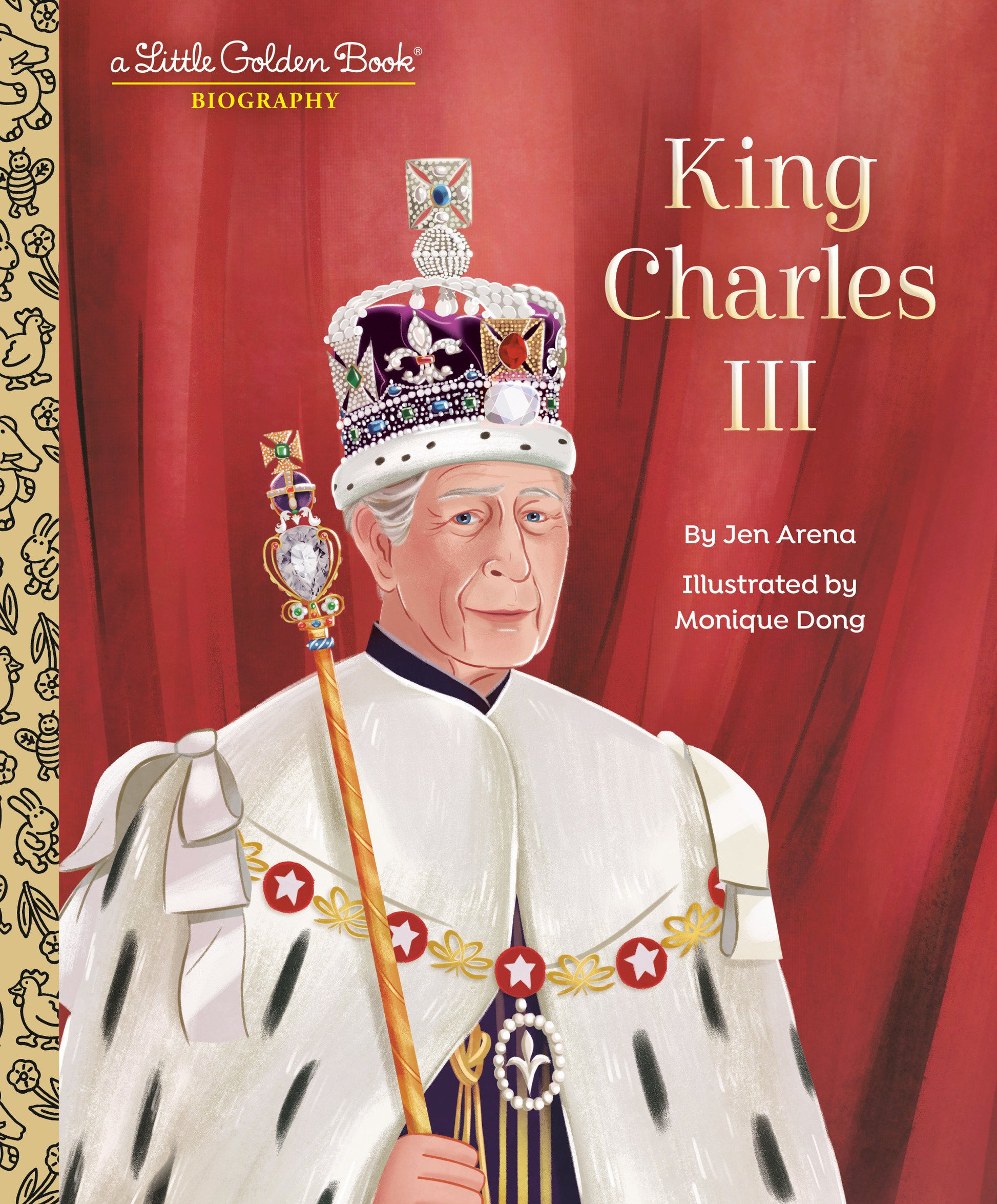 King Charles III: A Little Golden Book Biography (Little Golden Book Biographies)