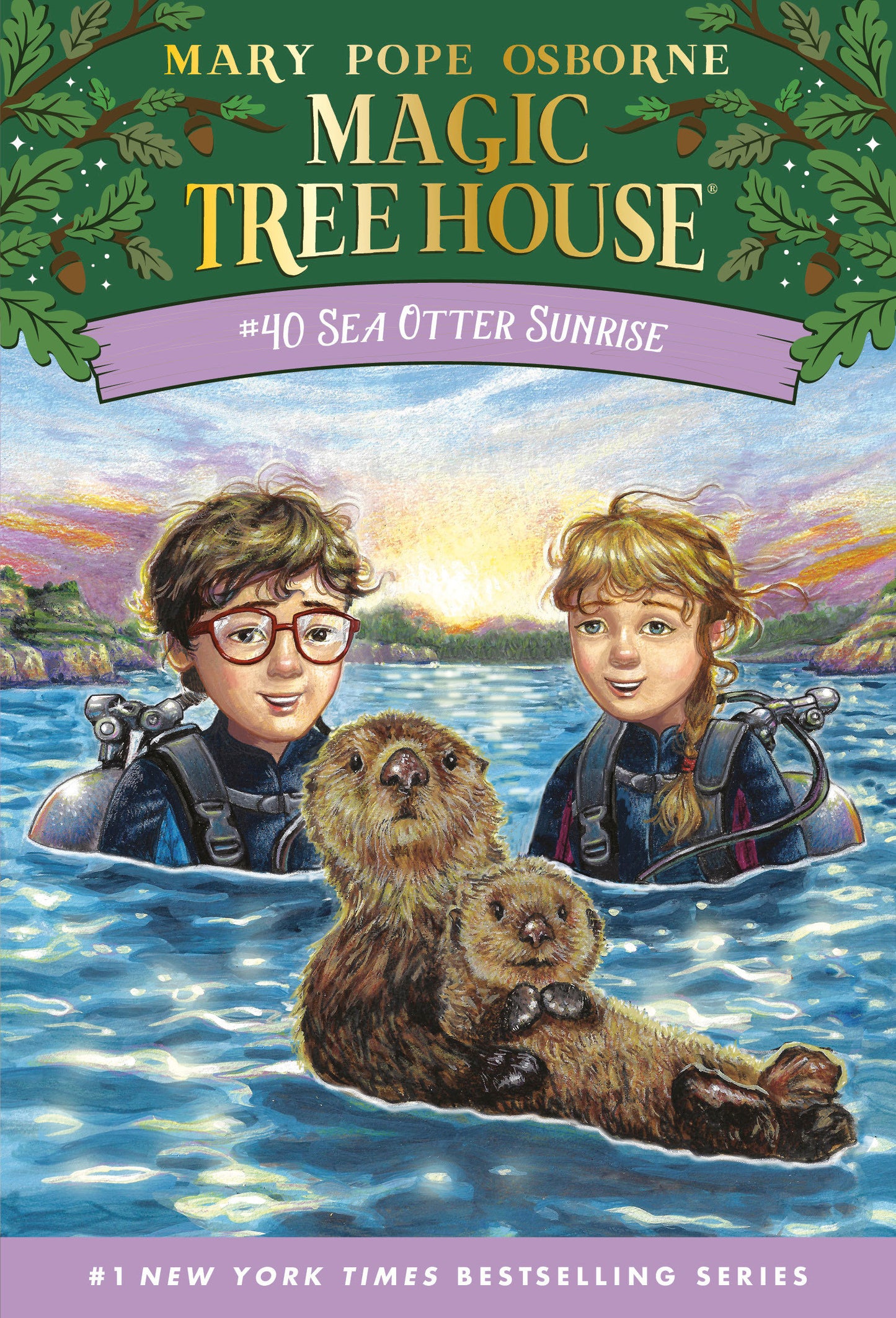 Sea Otter Sunrise (Magic Tree House) (Book:40)