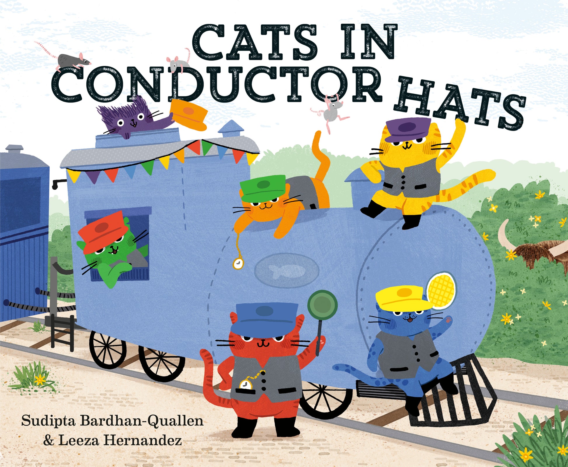 Cats in Conductor Hats - A Train Adventure (Cats in Hats) (Book:2)
