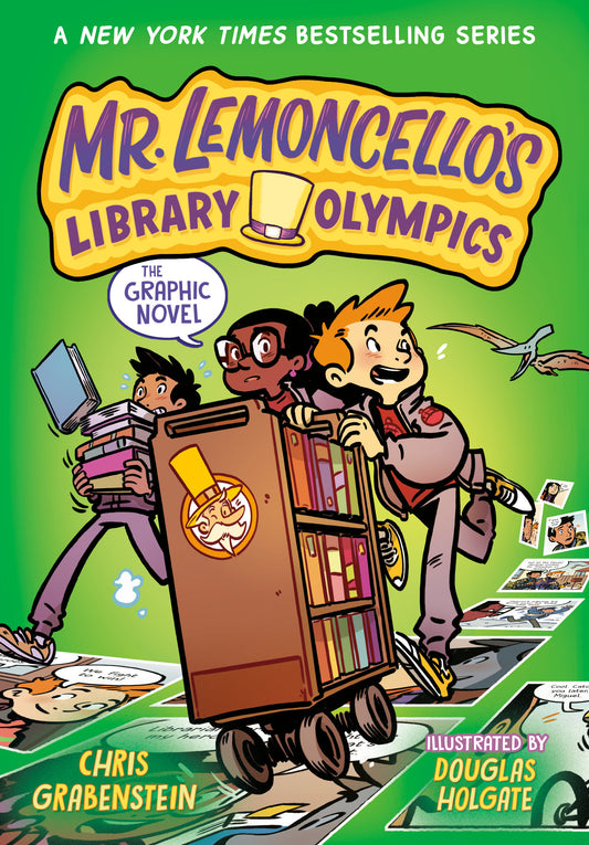 Mr. Lemoncello's Library Olympics: The Graphic Novel (Mr. Lemoncello's Library) (Book:2)