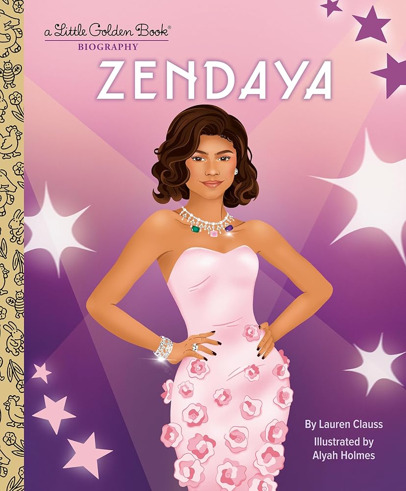 Zendaya: A Little Golden Book Biography by Lauren Clauss, Alyah Holmes
