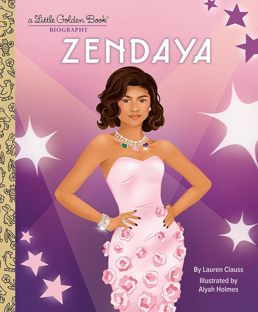 Zendaya: A Little Golden Book Biography by Lauren Clauss, Alyah Holmes