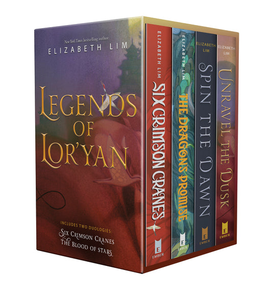 Legends of Lor'yan 4-Book Boxed Set - Six Crimson Cranes; The Dragon's Promise; Spin the Dawn; Unravel the Dusk