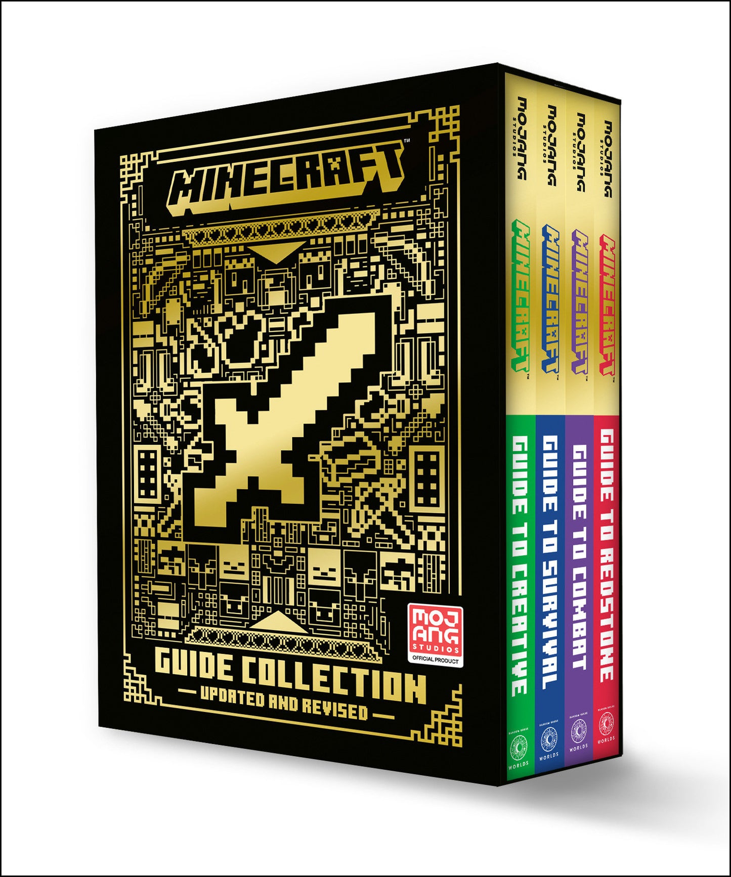 Minecraft: Guide Collection 4-Book Boxed Set (Updated) - Survival (Updated), Creative (Updated), Redstone (Updated), Combat (Minecraft)