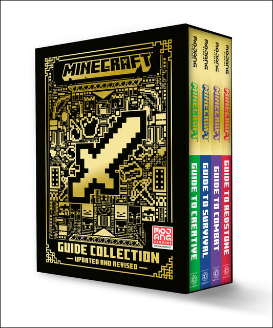 Minecraft: Guide Collection 4-Book Boxed Set (Updated) - Survival (Updated), Creative (Updated), Redstone (Updated), Combat (Minecraft)
