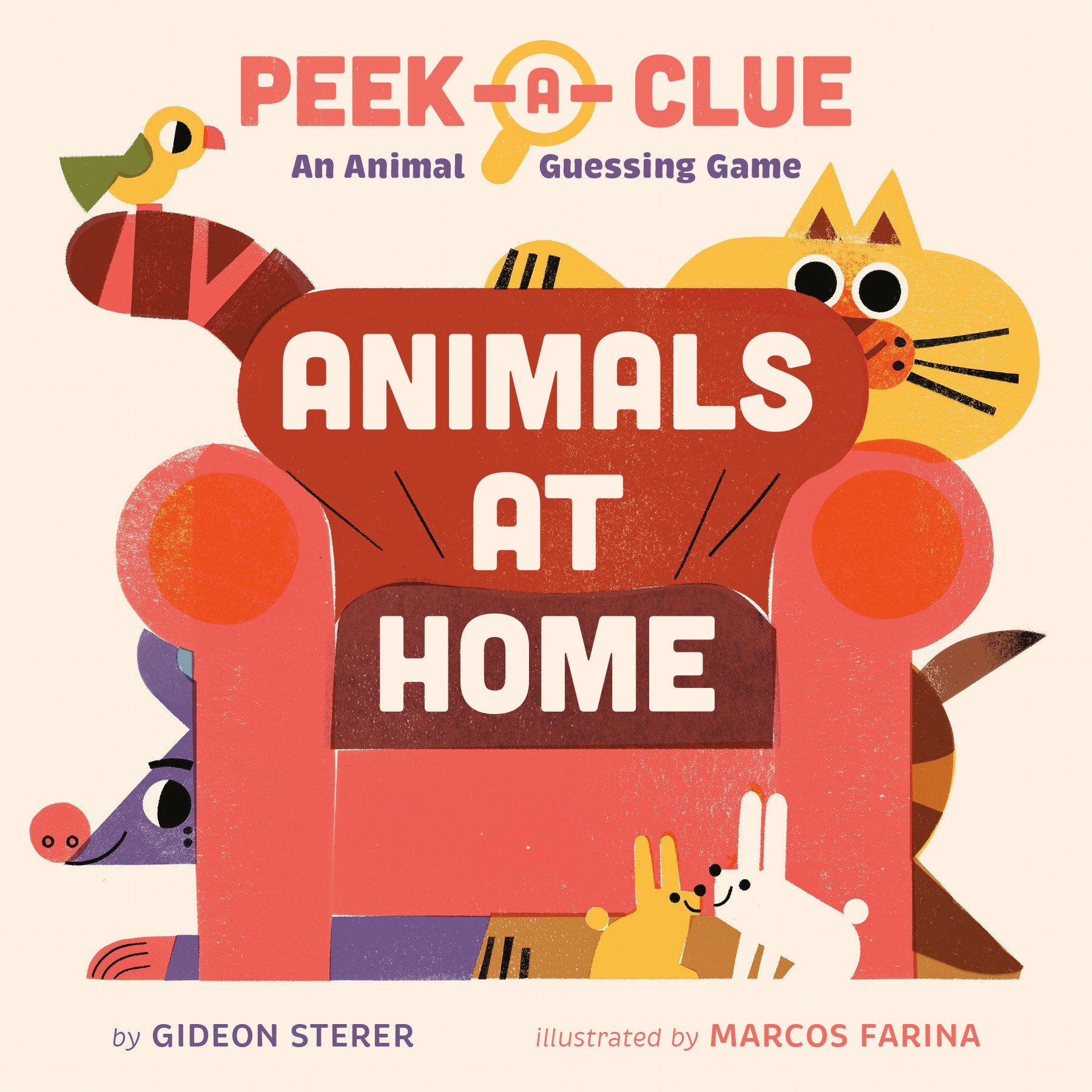 Peek-a-Clue: Animals at Home - An Animal Guessing Game (Peek-a-Clue)