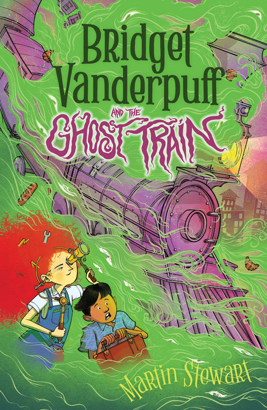 Bridget Vanderpuff and the Ghost Train #2 (Bridget Vanderpuff) (Book:2)
