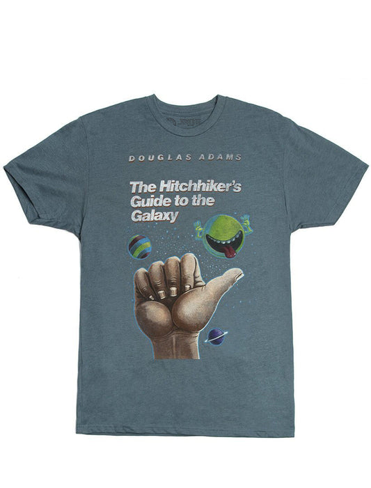 The Hitchhiker's Guide to the Galaxy (Indigo) Unisex T-Shirt XXXX-Large