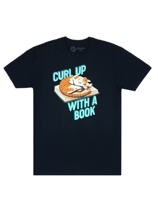 Curl Up with a Book Unisex T-Shirt X-Small