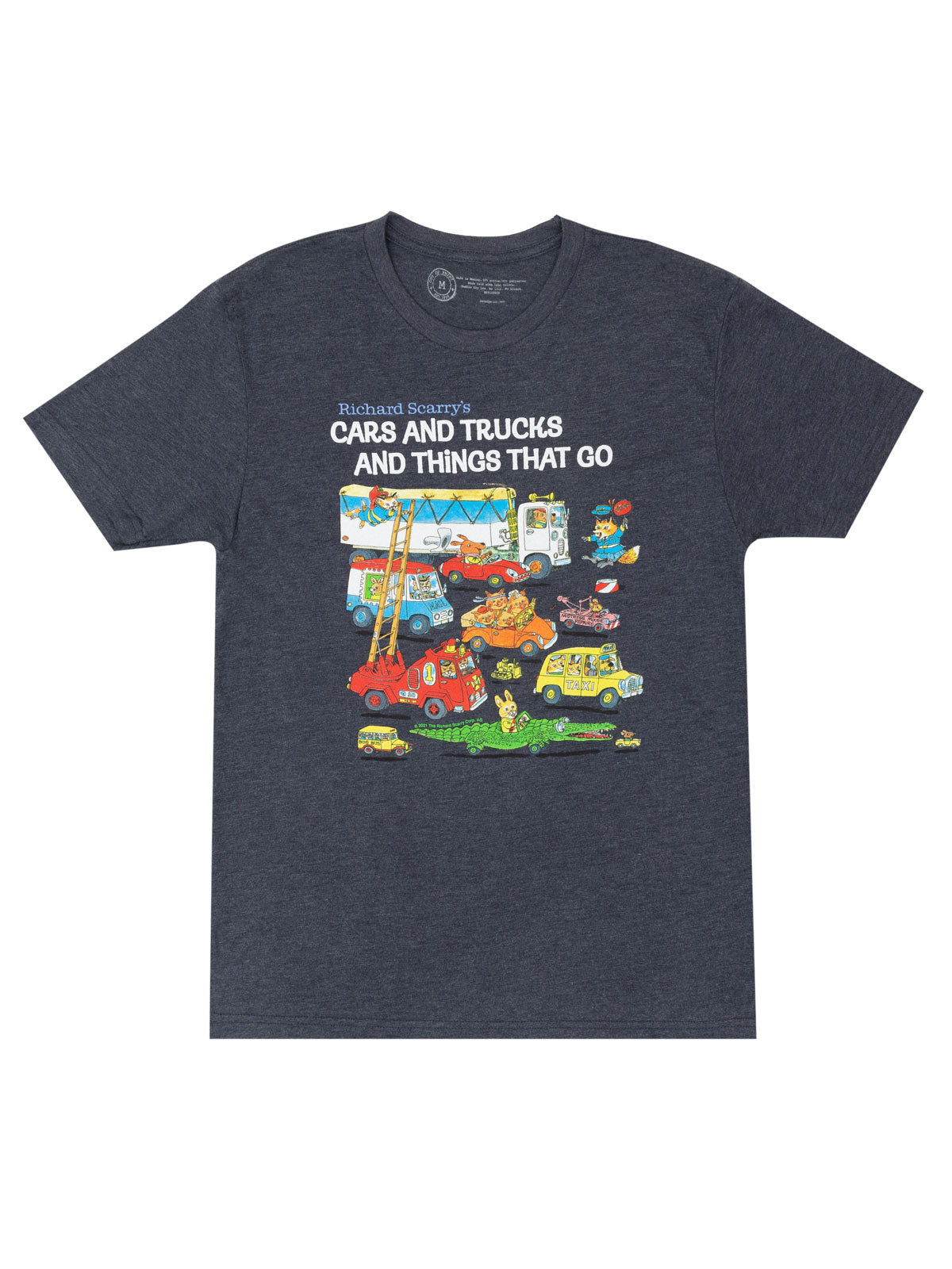 Richard Scarry: Cars and Trucks and Things That Go Unisex T-Shirt Small