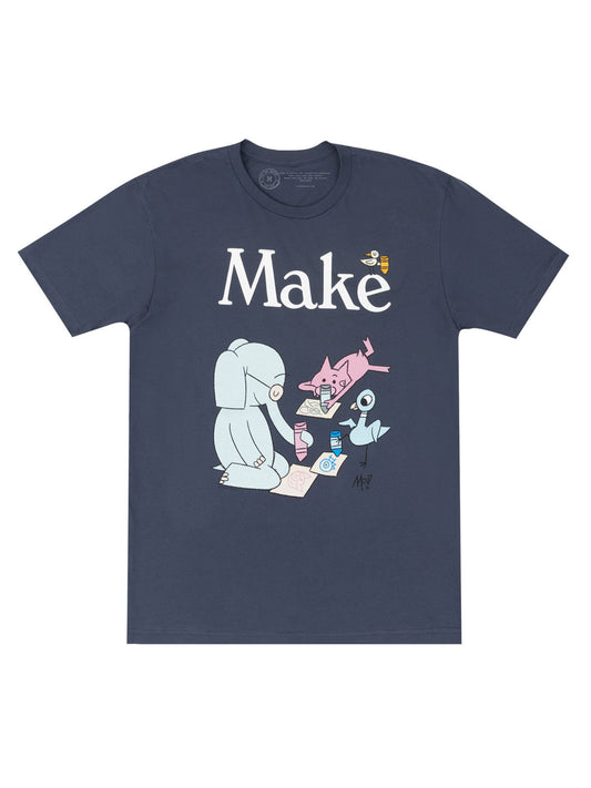 ELEPHANT & PIGGIE Make Unisex T-Shirt XX-Large