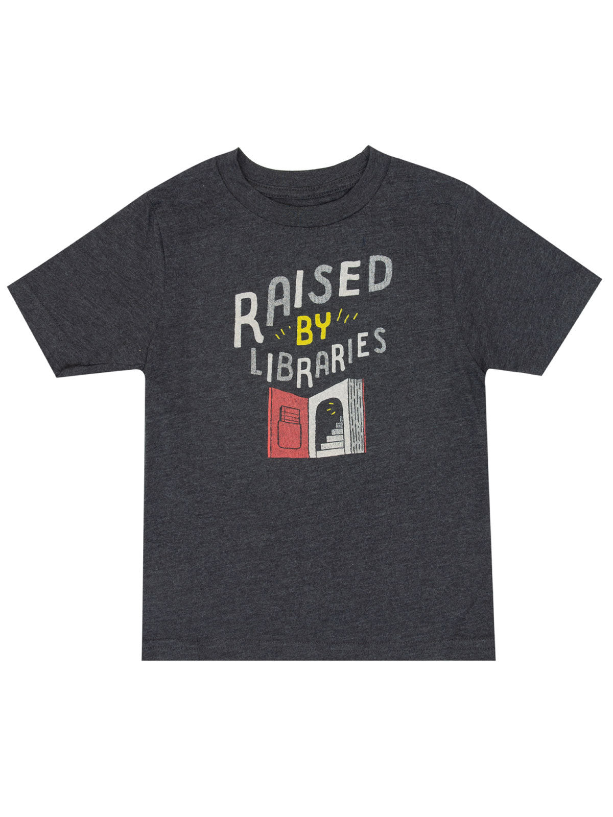 Raised by Libraries Kids' T-Shirt - 14/16 Yr