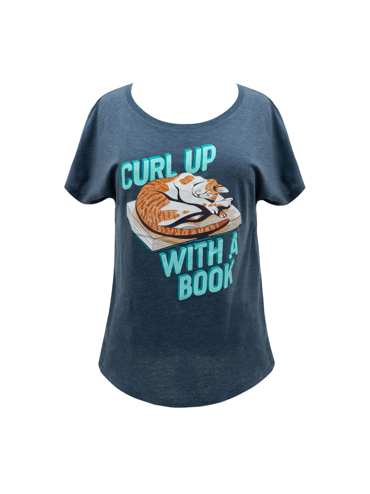 Curl Up with a Book Women's Relaxed Fit T-Shirt XXX-Large