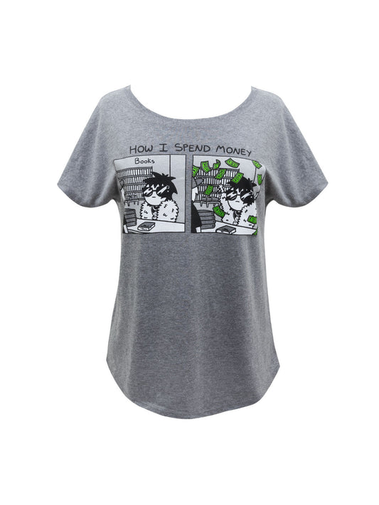 Sarah's Scribbles: How I Spend Money Women's Relaxed Fit T-Shirt Large