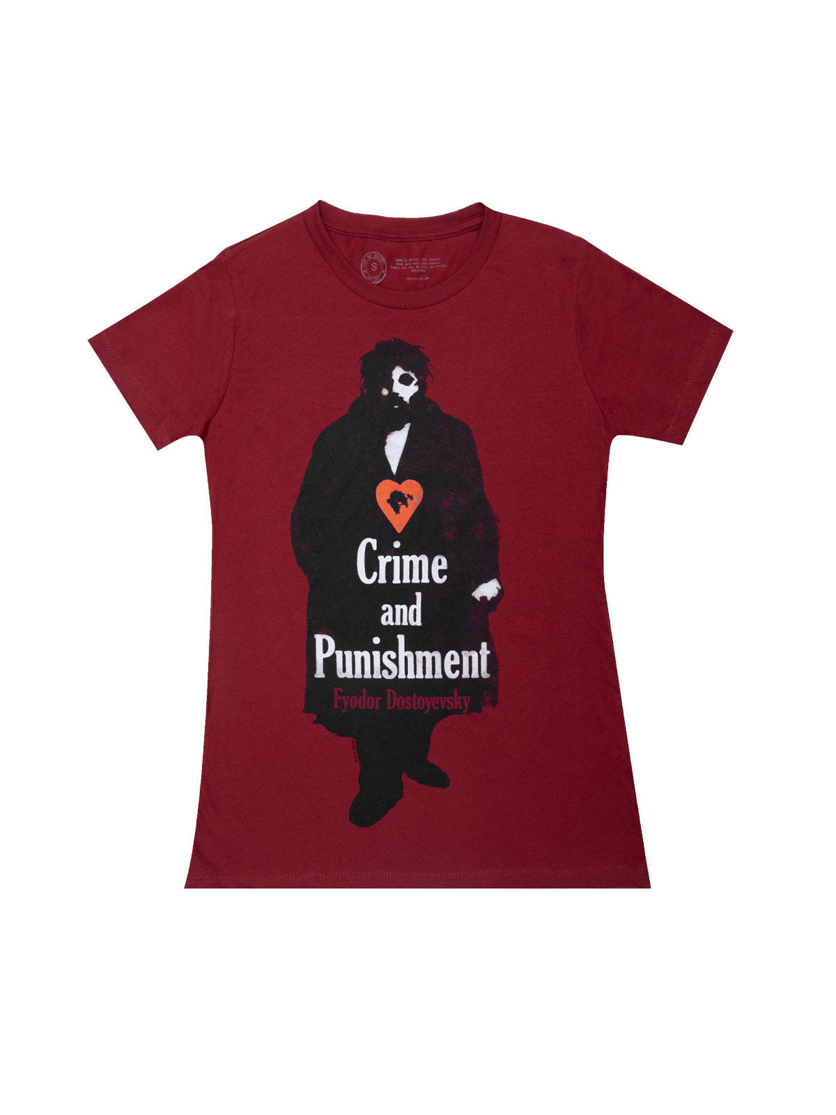 Crime and Punishment Women's Crew T-Shirt Large