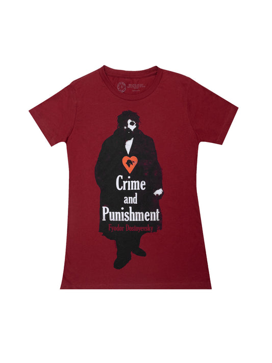 Crime and Punishment Women's Crew T-Shirt XXX-Large