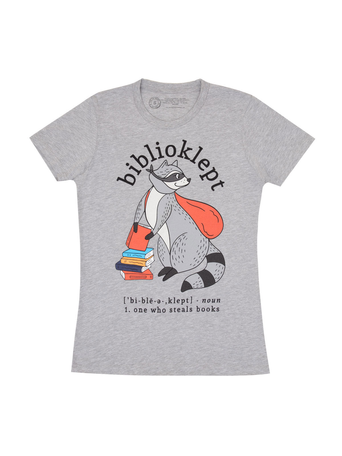 Biblioklept Women's Crew T-Shirt Small