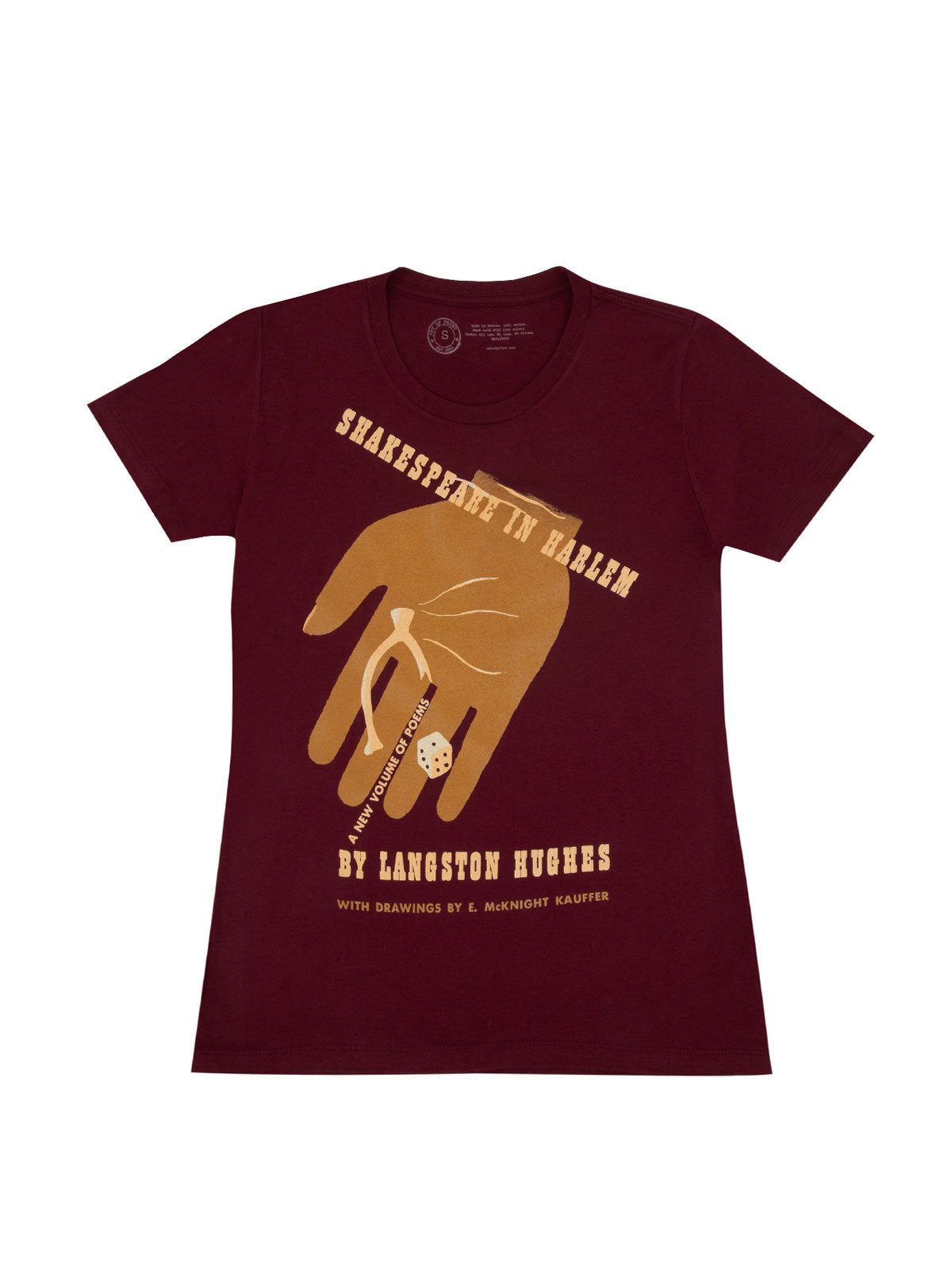 Shakespeare in Harlem Women's Crew T-Shirt Small