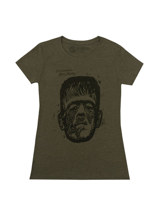 Penguin Horror: Frankenstein Women's Crew T-Shirt Large