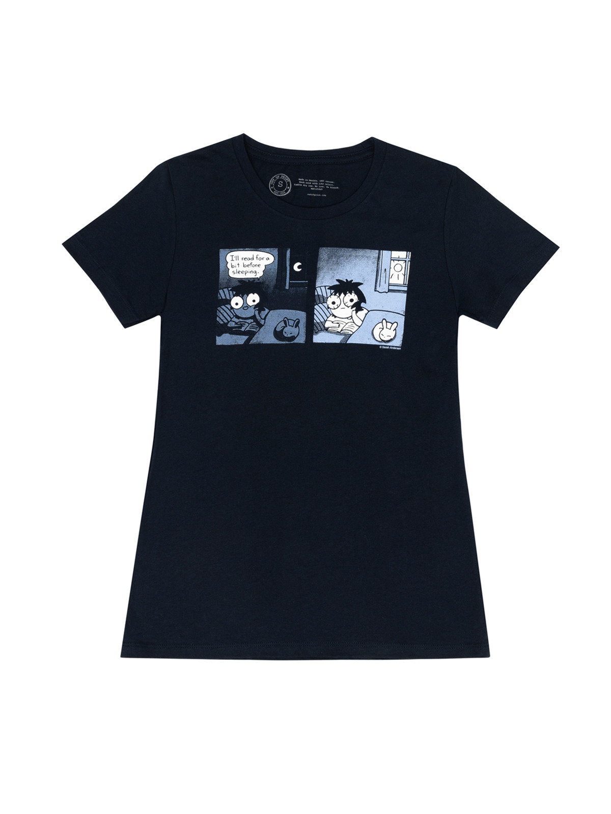 Sarah's Scribbles: Read For a Bit Women's Crew T-Shirt X-Large