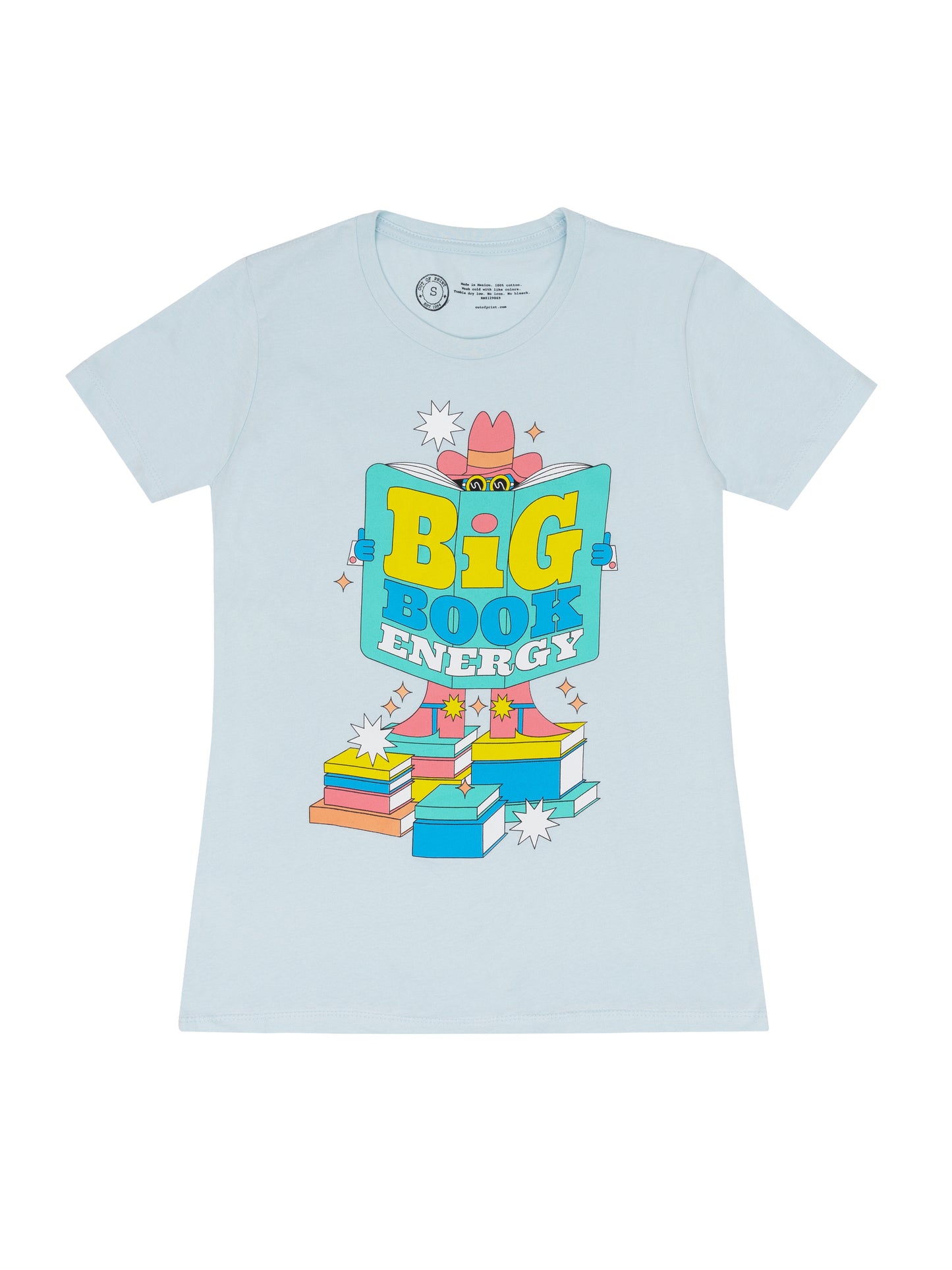 Big Book Energy Women's Crew T-Shirt X-Small