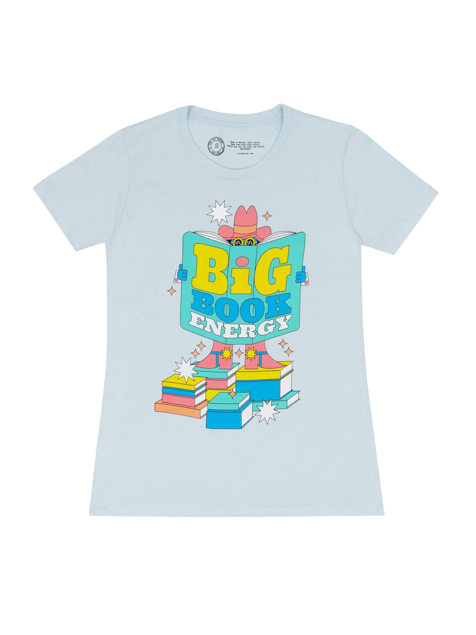 Big Book Energy Women's Crew T-Shirt X-Small