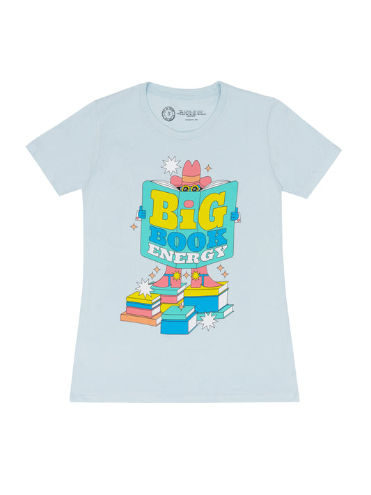 Big Book Energy Women's Crew T-Shirt X-Small