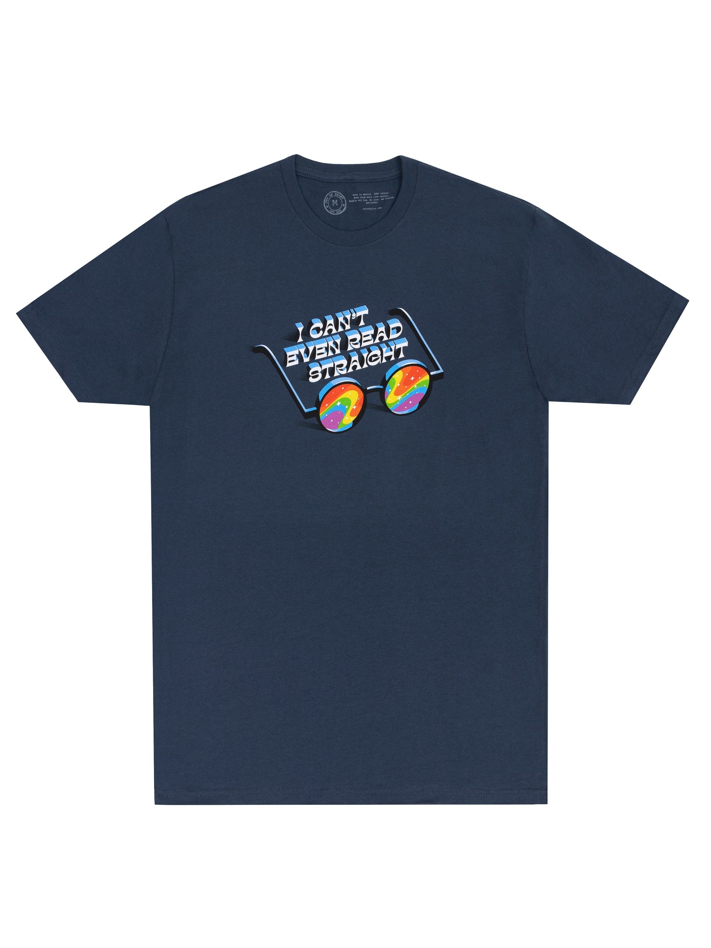 I Can't Even Read Straight Unisex T-Shirt X-Small