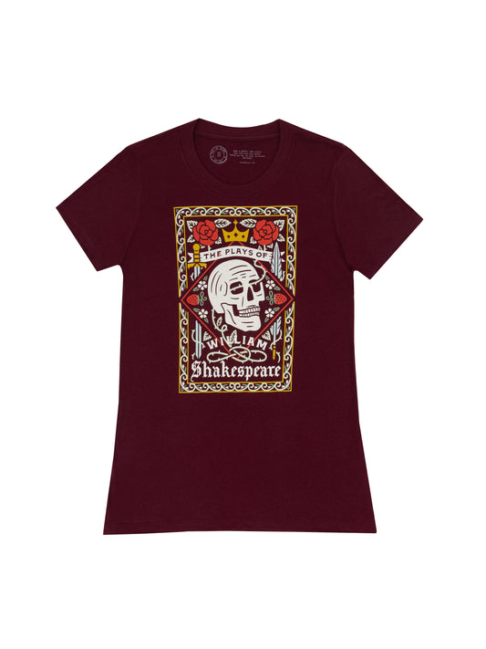 Tanamachi: The Plays of William Shakespeare Women's Crew T-Shirt Medium