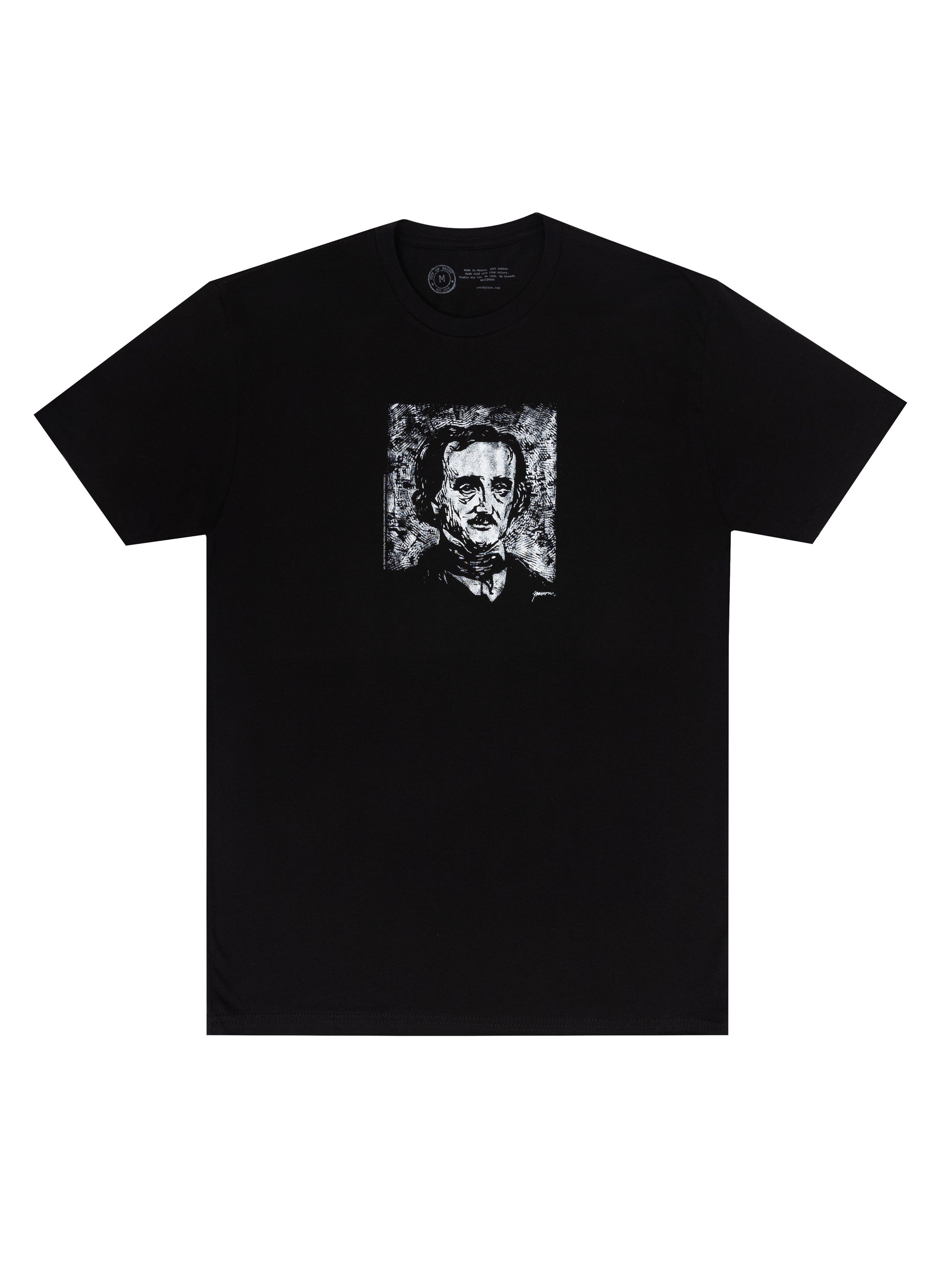 Edgar Allan Poe Melancholy Unisex T-Shirt XXX-Large