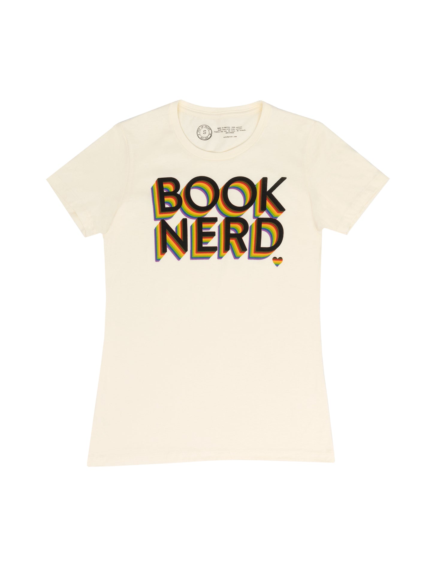 Book Nerd Pride Women's Crew T-Shirt Small