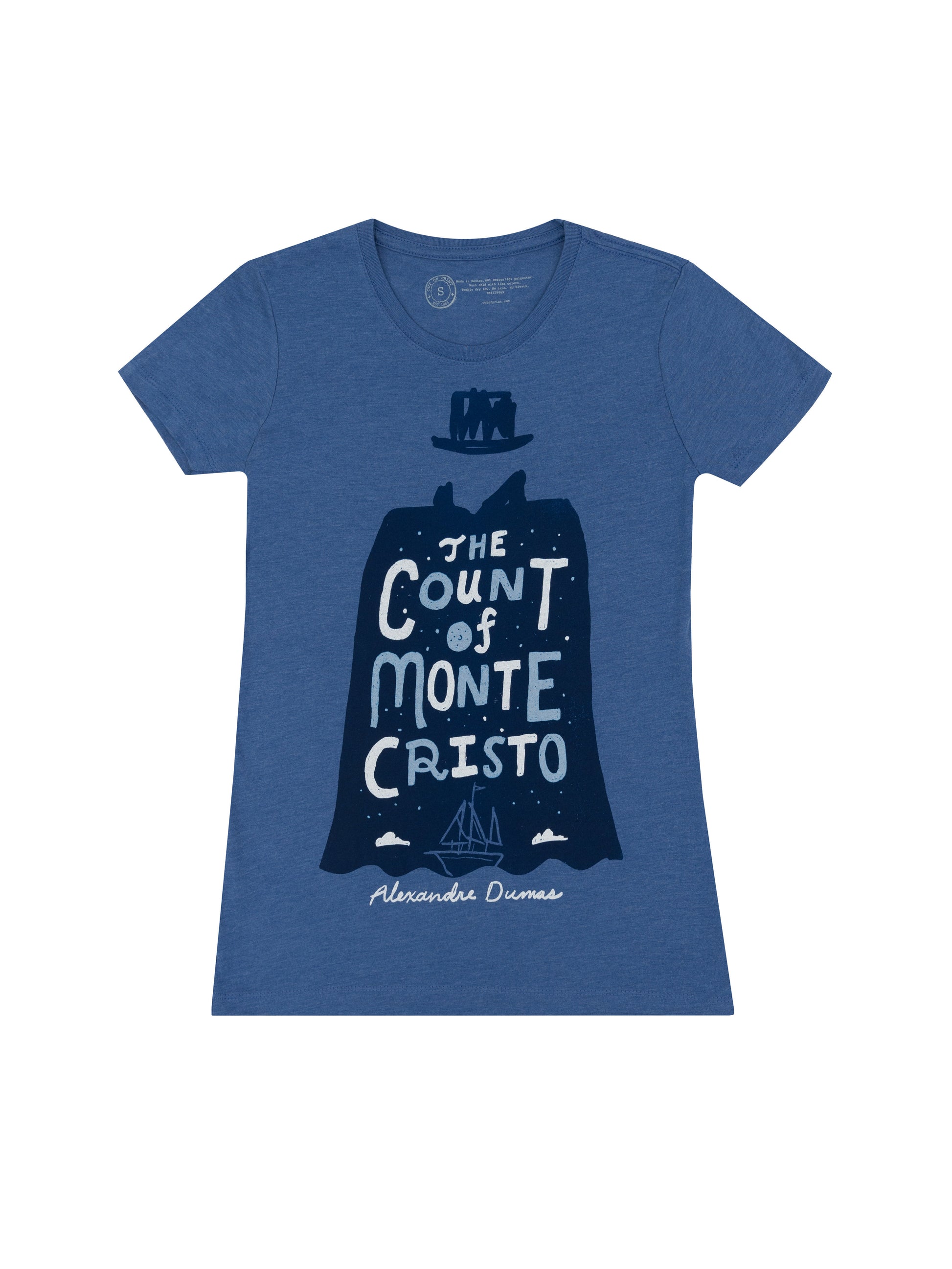 The Count of Monte Cristo Women's Crew T-Shirt Small