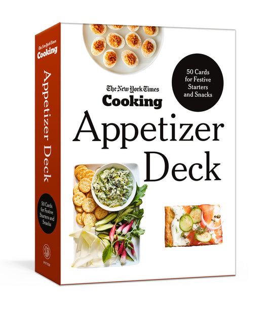 The New York Times Cooking Appetizer Deck - 50 Cards for Festive Starters and Snacks