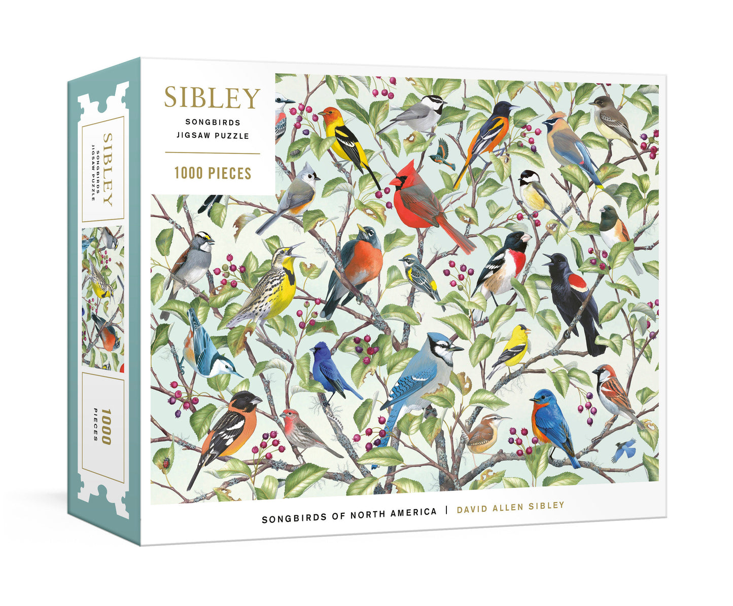 Sibley Songbirds Jigsaw Puzzle - 1000 Pieces (Sibley Birds)