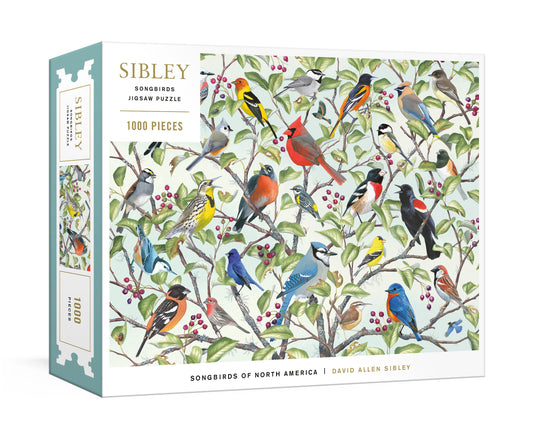 Sibley Songbirds Jigsaw Puzzle - 1000 Pieces (Sibley Birds)