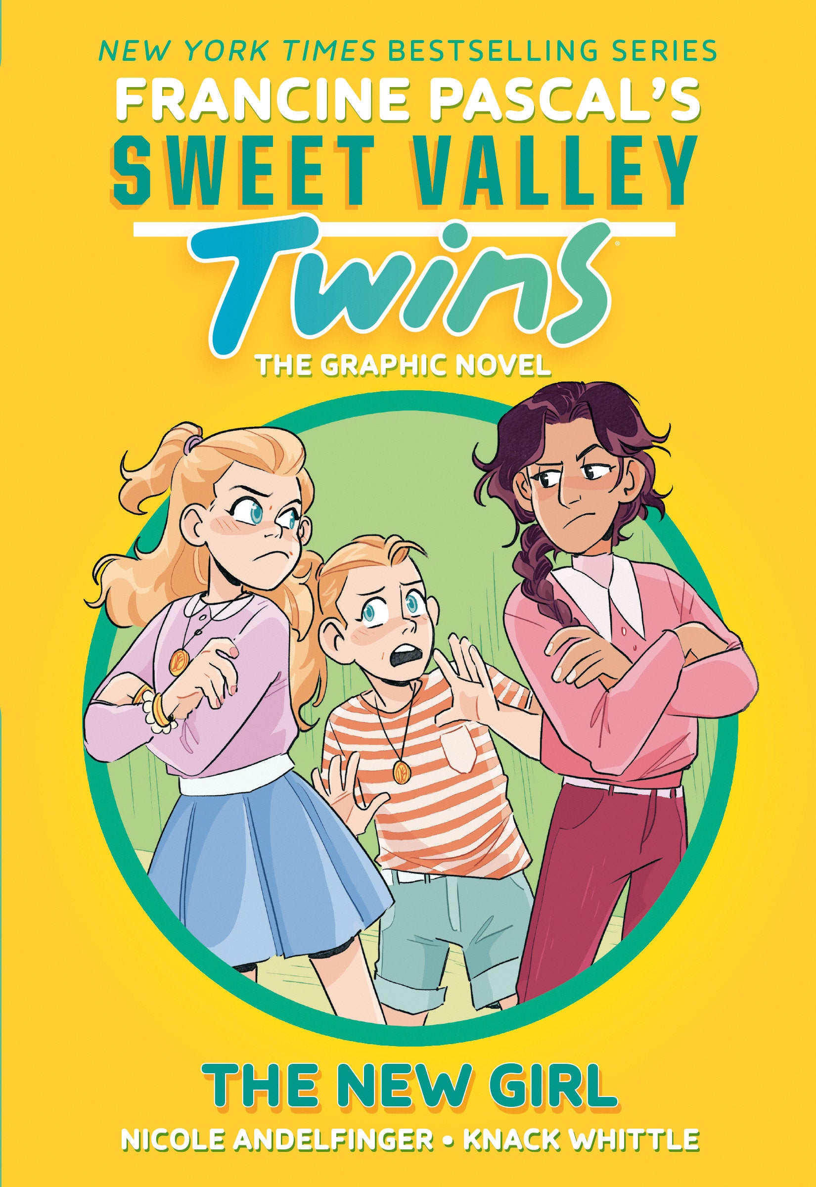 Sweet Valley Twins: The New Girl - (A Graphic Novel) (Sweet Valley Twins Graphic Novels) (Book:6)