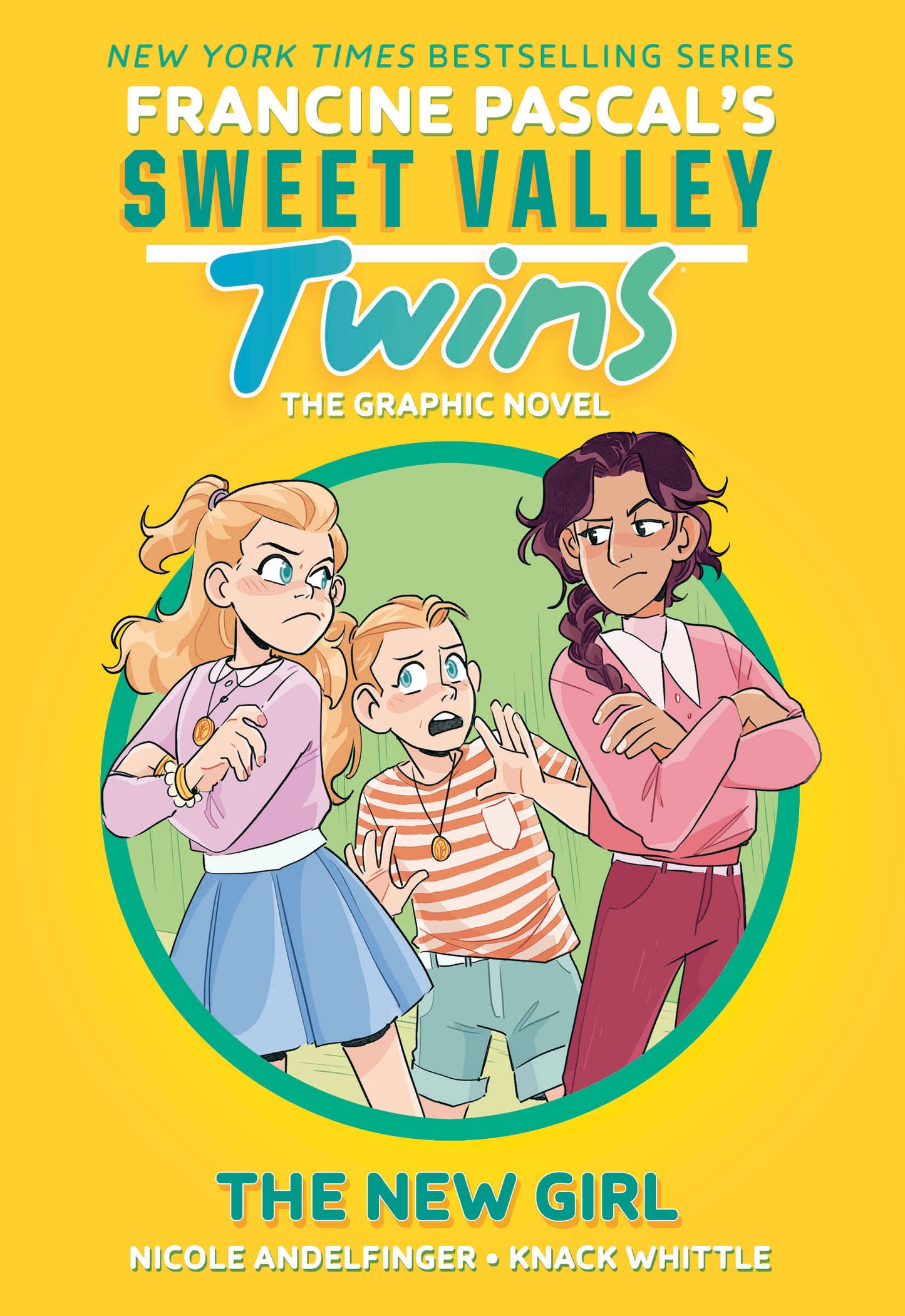 Sweet Valley Twins: The New Girl - (A Graphic Novel) (Sweet Valley Twins Graphic Novels) (Book:6)