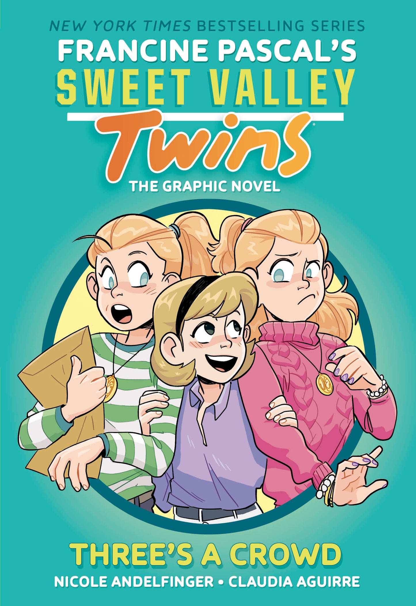 Sweet Valley Twins: Three's a Crowd - (A Graphic Novel) (Sweet Valley Twins Graphic Novels) (Book:7)