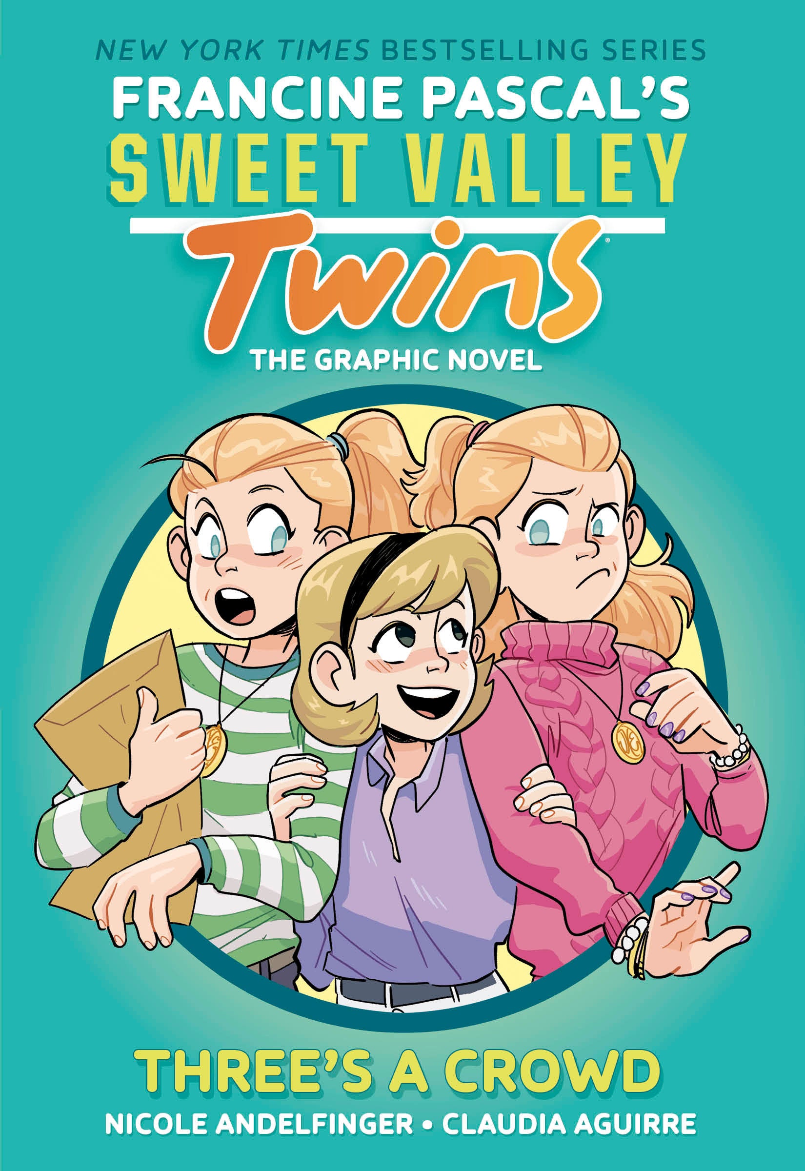 Sweet Valley Twins: Three's a Crowd - (A Graphic Novel) (Sweet Valley Twins Graphic Novels) (Book:7)