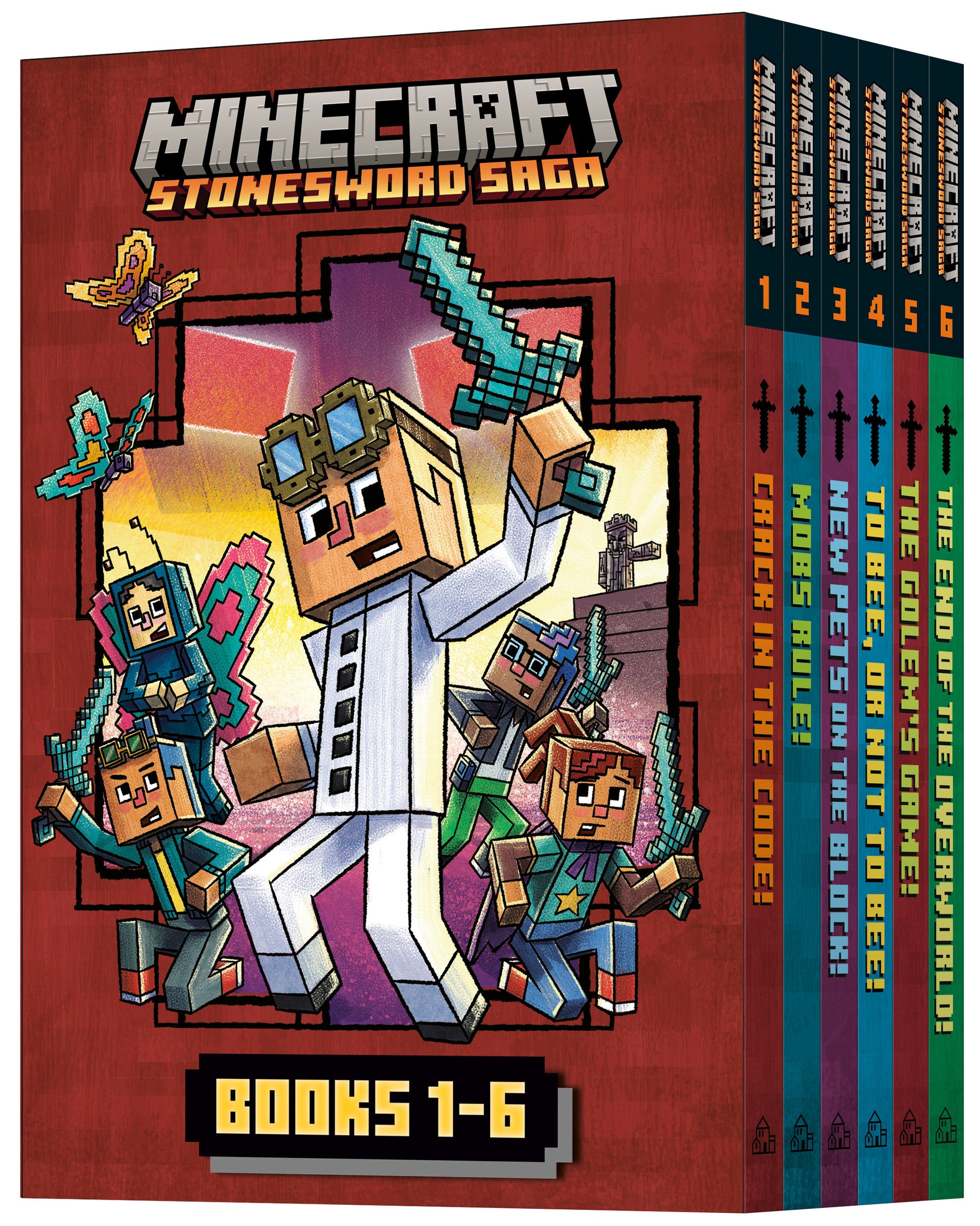 Minecraft Stonesword Saga Chapter Book Boxed Set (Minecraft Stonesword Saga) (Minecraft Stonesword Saga)