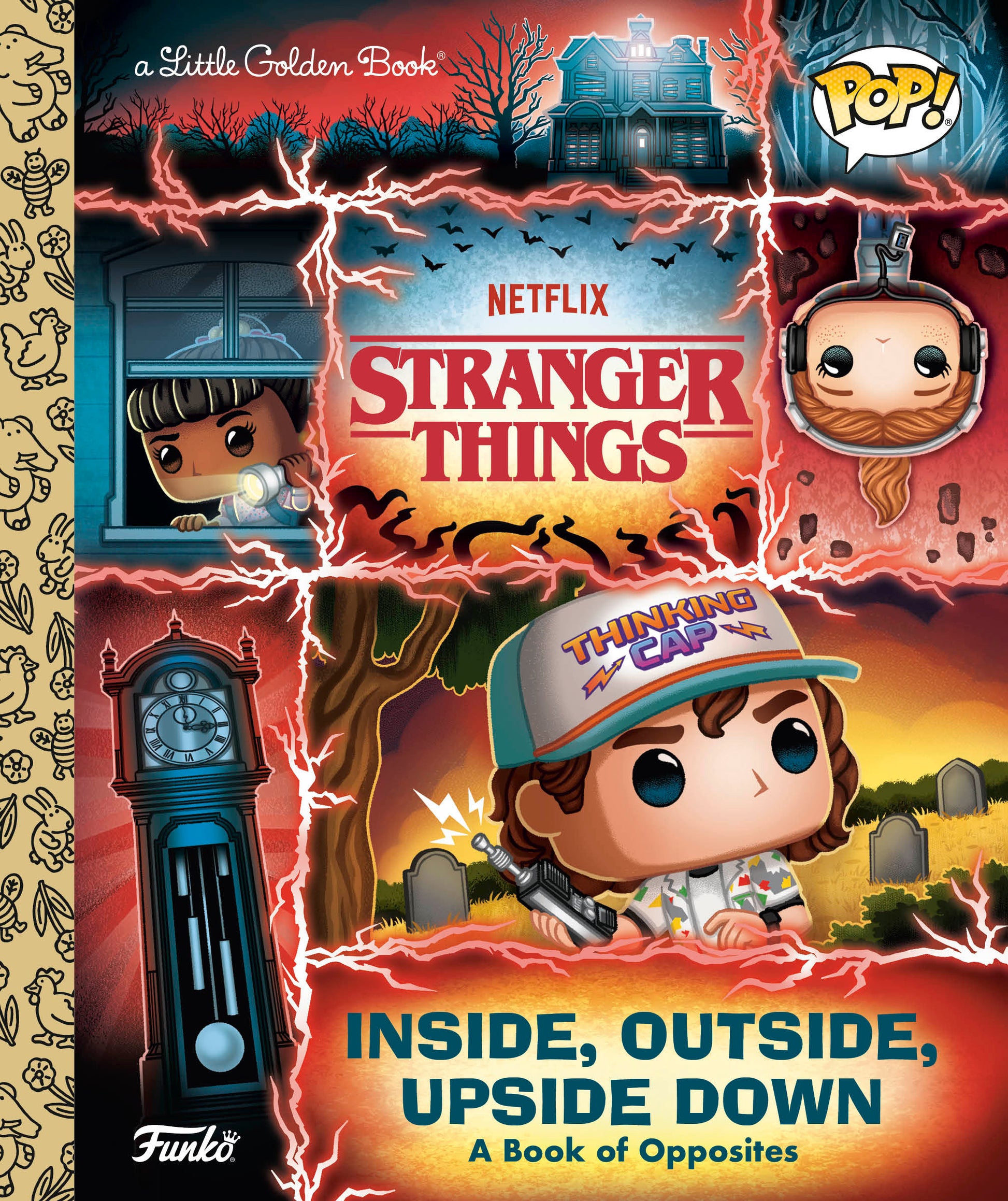 Stranger Things: Inside, Outside, Upside Down (Funko Pop!) (Little Golden Book)