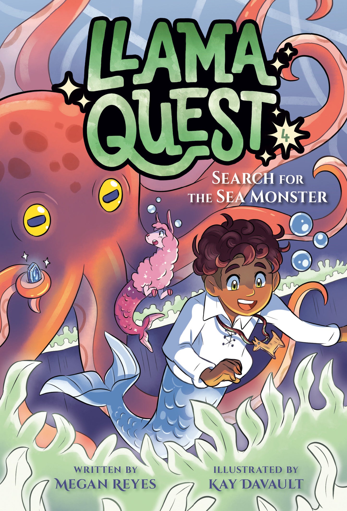 Llama Quest #4: Search for the Sea Monster (Llama Quest) (Book:4)