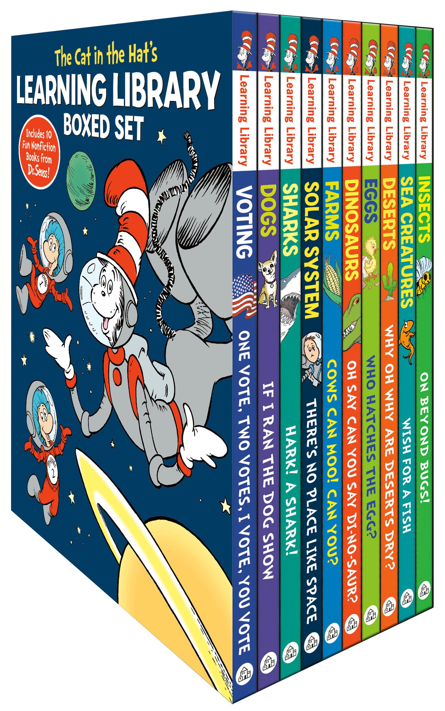The Cat in the Hat's Learning Library Boxed Set - Includes 10 Fun Nonfiction Books from Dr. Seuss! (The Cat in the Hat's Learning Library)