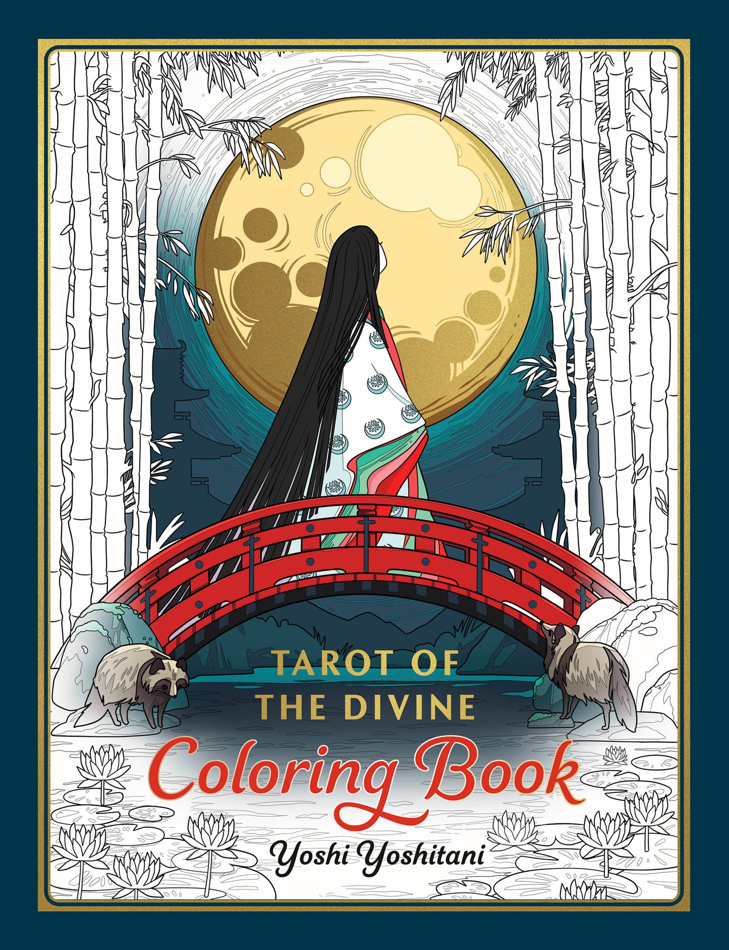 Tarot of the Divine Coloring Book - Inspired by Deities, Folklore, and Fairy Tales from Around the World