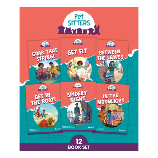 Phonic Books Pet Sitters - Decodable Phonic Books for Older Readers (CVC, Alternative Consonants and Consonant Digraphs, Alternative Spellings for Vowel Sounds - ai, ay, a-e, a) (Phonic Books Catch-Up Decodable Readers)