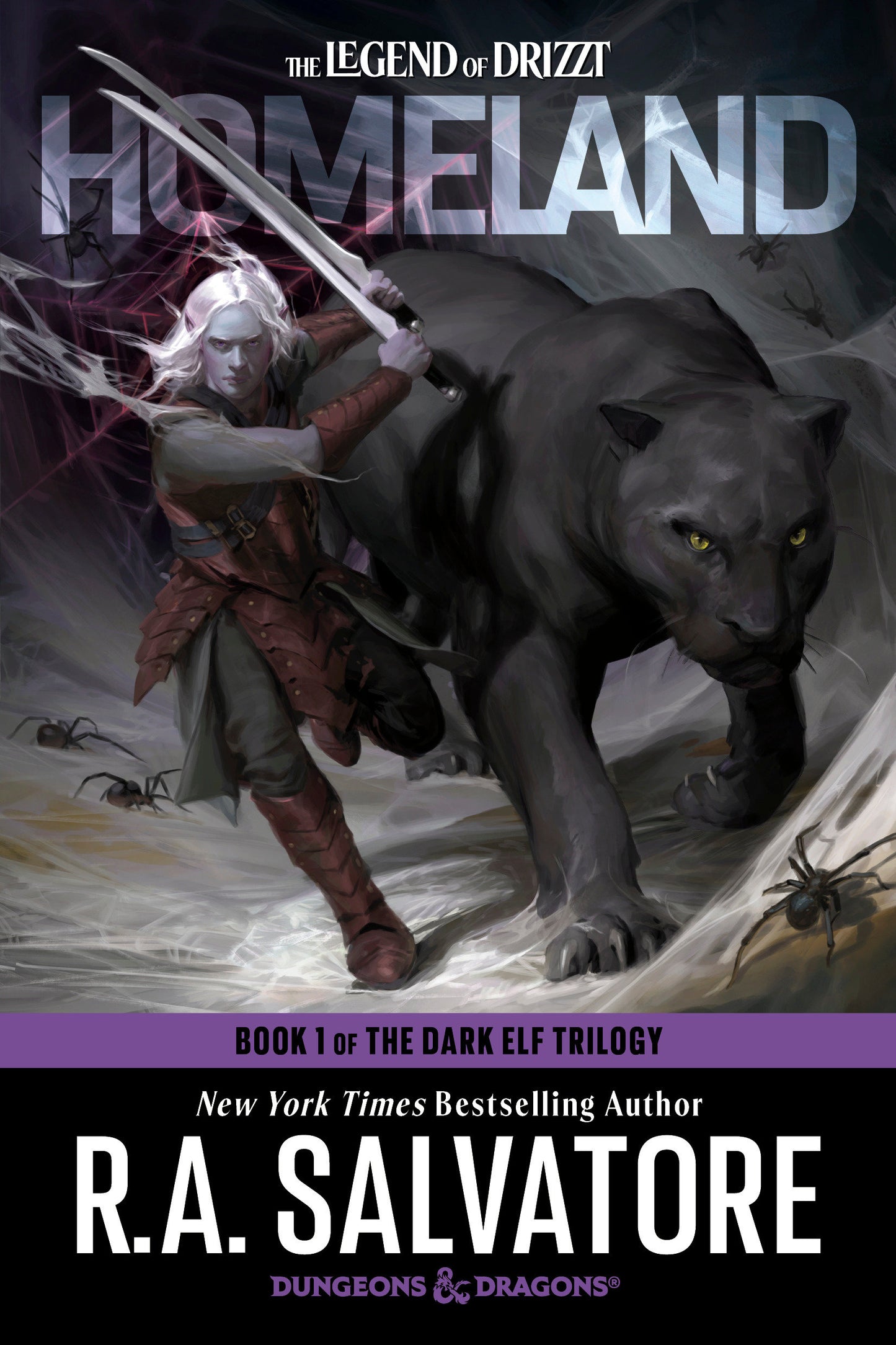 Homeland: Dungeons & Dragons - Book 1 of The Dark Elf Trilogy (The Legend of Drizzt) (Book:1)